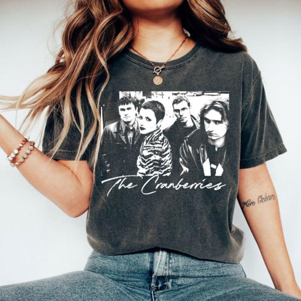 Retro The Cranberries Band Tshirt 1995 The Cranberries Tour